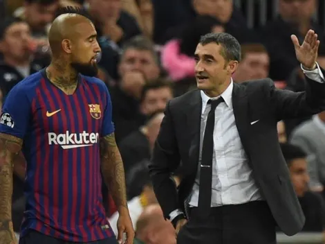 Ernesto Valverde sobre Arturo Vidal: "Su carrera ha dado un giro acá"