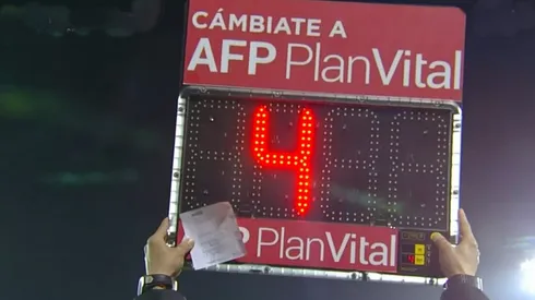 Cuatro minutos de descuentos determinó el árbitro Gilabert