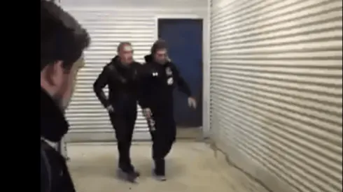 El momento en el que contienen a Salas