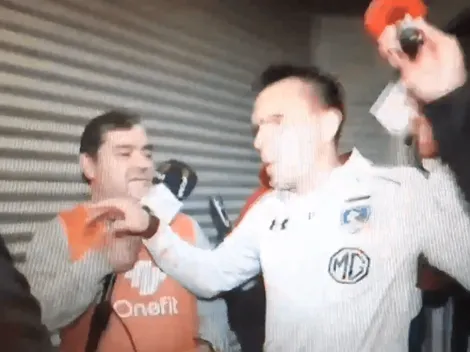 La mala reacción de Pablo Mouche tras el empate de Huachipato