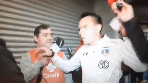 Pablo Mouche y su reacción