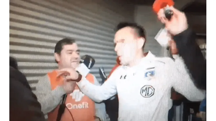 Pablo Mouche y su reacción