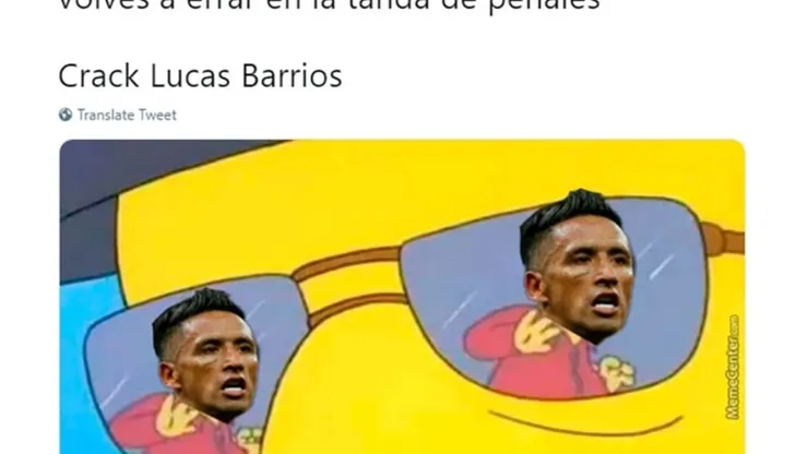 Feroz trolleo a Lucas Barrios por fallar dos penales