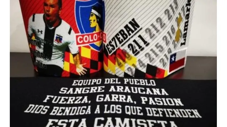 Paredes salió con esta jineta al partido que juega Colo Colo