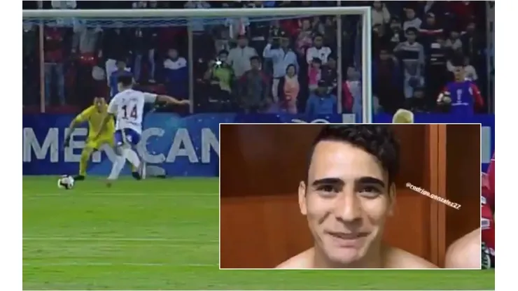 Gol de David Llanos