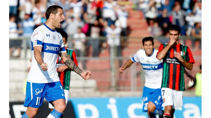 Aued celebra el gol del triunfo