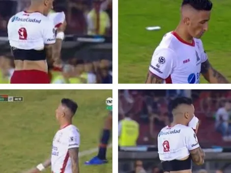 La noche que Lucas Barrios quiere olividar