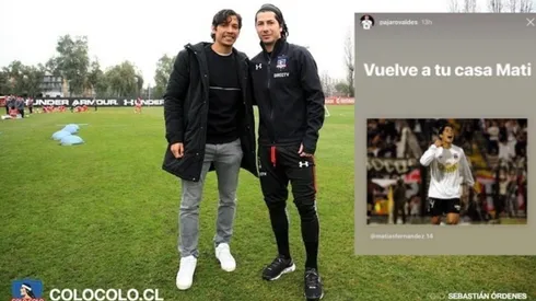 Jaime Valdés pide la vuelta de Matías Fernández