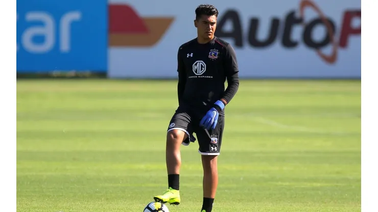 Fierro ya participó en trabajos del primer equipo colocolino