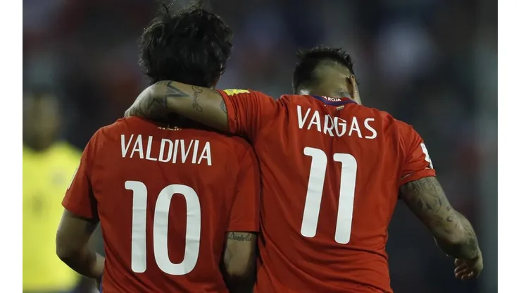 Valdivia recuerda que Edu Vargas es "un animal" con la Roja.