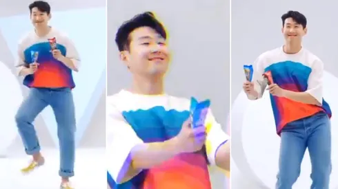 Son demostró ya sus habilidades como bailarín