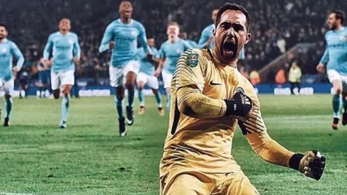 Claudio Bravo solo jugó un partido esta temporada en Manchester City