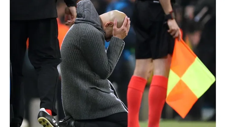Guardiola llora la eliminación de los suyos