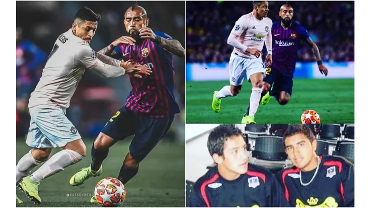 Vidal enmarcó los momentos futboleros de su vida con Alexis