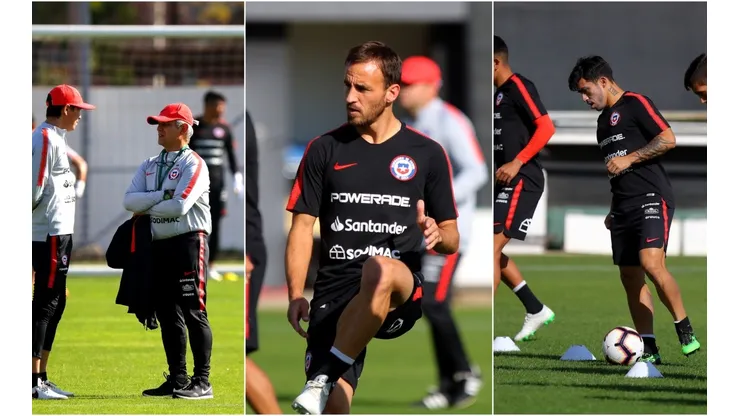 Reinaldo Rueda quedó contento con el último microciclo de la Roja