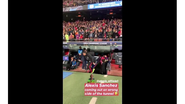 El Barça echa al agua a Alexis.