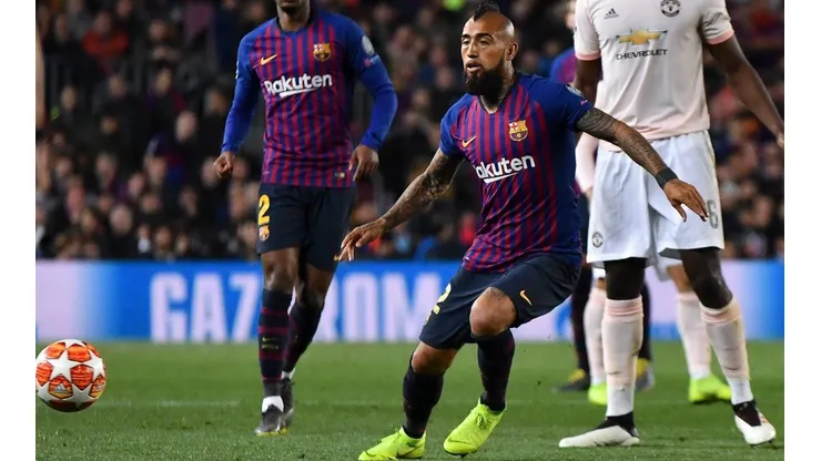 Vidal suma 191 minutos de Champions esta temporada