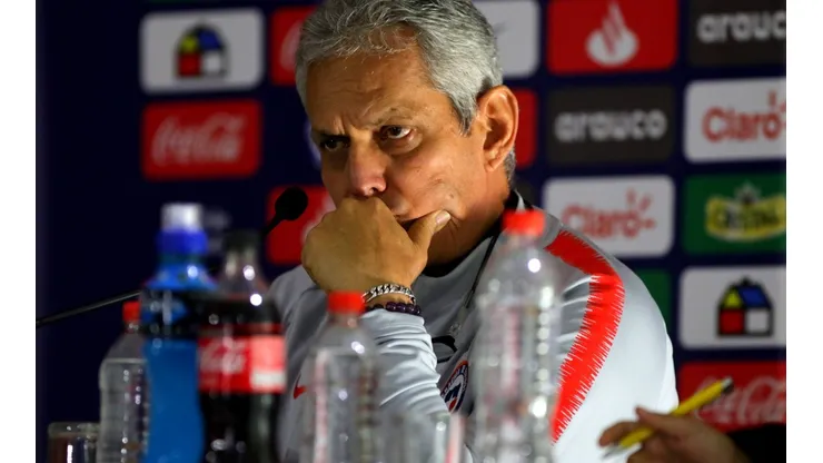 Conferencia de prensa del t�cnico Reinaldo Rueda