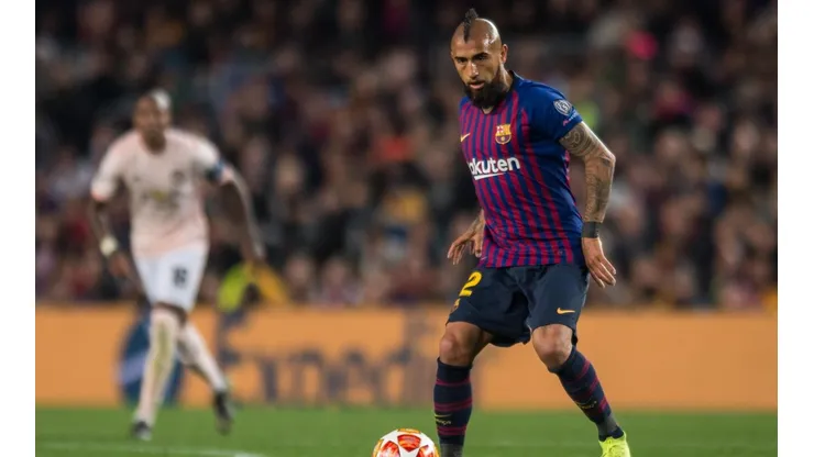 Arturo Vidal en Barcelona