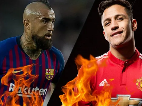 Paternidad del King: Así le va a Vidal contra Alexis Sánchez
