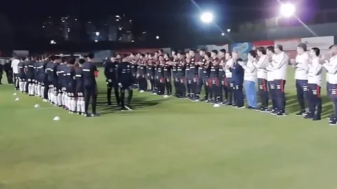 Recibimiento a Chile Sub 17