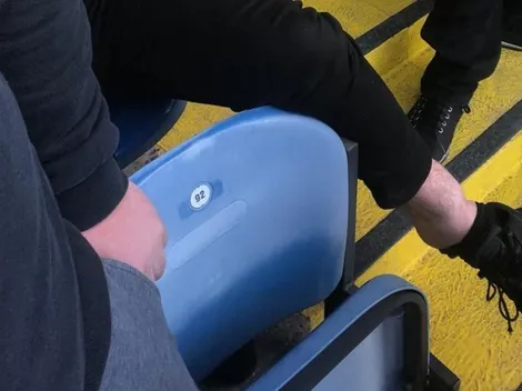 Fanático del Leeds se rompió el tobillo celebrando el gol