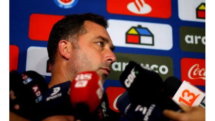 Hernán Caputto habló hace instantes con los medios en Pinto Durán