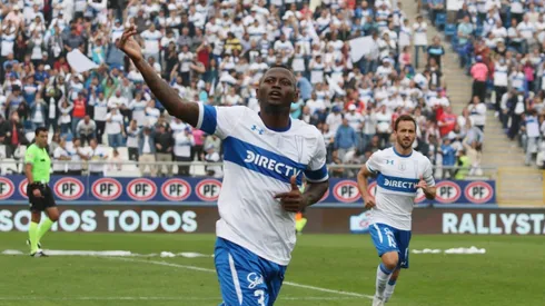 Universidad Catolica vs Universidad de Chile - 14 de ABRIL de 2019/SANTIAGOdurante el partido v�lido por la octava fecha del campeonato nacional AFP PlanVital 2019, entre Universidad Catolica vs Universidad de Chile, disputado en el Estadio San Carlos de Apoquindo. FOTO: RODRIGO SAENZ/ AGENCIAUNO