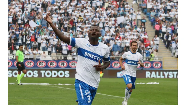 Universidad Catolica vs Universidad de Chile - 14 de ABRIL de 2019/SANTIAGOdurante el partido v�lido por la octava fecha del campeonato nacional AFP PlanVital 2019, entre Universidad Catolica vs Universidad de Chile, disputado en el Estadio San Carlos de Apoquindo. FOTO: RODRIGO SAENZ/ AGENCIAUNO