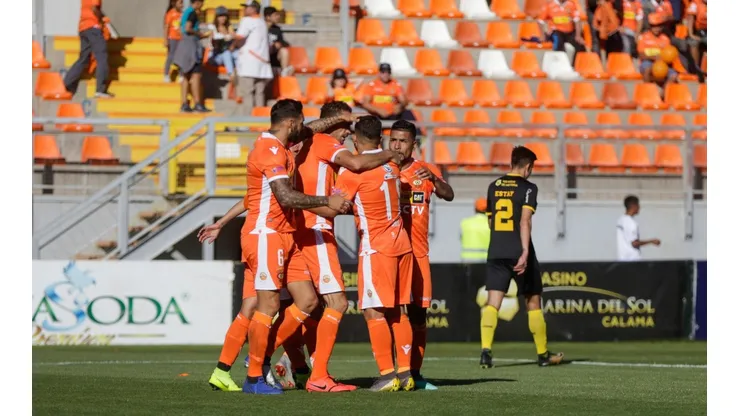 Cobreloa vs San Luis - 14 de ABRIL de 2019/CALAMA, durante el partido v�lido por la octava fecha del campeonato de Primera B, entre Cobreloa y San Luis, disputado en el estadio Zorros del DesiertoFOTO: JUAN RICARDO/AGENCIAUNO