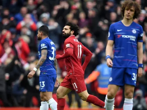 Sigue la lucha por el título: triunfo del Liverpool ante Chelsea con golazo de Salah