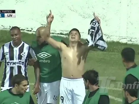 Christian Bravo anota el golazo de la fecha en Uruguay con un misil al ángulo