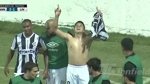 Chrstian Bravo marcó su primer gol en el campeonato uruguayo