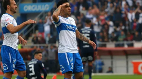 Puch celebra su gol ante la U.