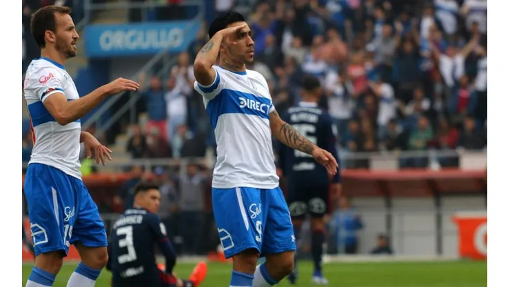 Puch celebra su gol ante la U.