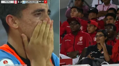 Uruguay no podía creerlo. Perú quedó fuera del Mundial horas más tarde.