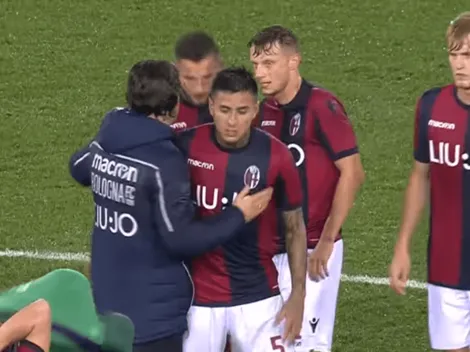 Erick Pulgar y Bologna arrancan un empate en el clásico ante Fiorentina