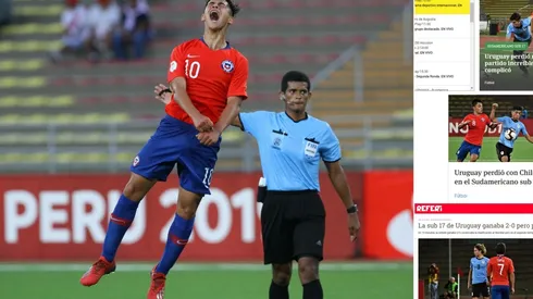 Alexander Aravena fue destacado por la prensa uruguaya