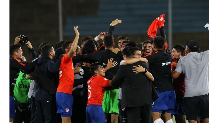 Sudamericano Sub17: Chile vs Uruguay - 11 de Abril de 2019/LIMAAlexander Aravena, durante el partido entre Chile y Uruguay, disputado en el Estadio de la UNMSM de Lima , valido por la ronda final del Sudamericano Sub 17.FOTO:DIARIO LIBERO/AGENCIAUNO