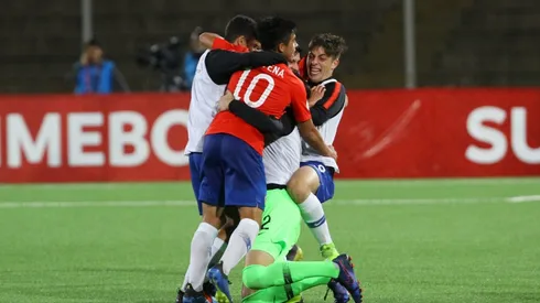 Sudamericano Sub17: Chile vs Uruguay - 11 de Abril de 2019/LIMAAlexander Aravena, durante el partido entre Chile y Uruguay, disputado en el Estadio de la UNMSM de Lima , valido por la ronda final del Sudamericano Sub 17.FOTO:DIARIO LIBERO/AGENCIAUNO