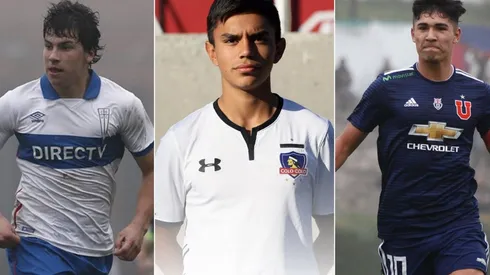 Gonzalo Tapia, Vicente Pizarro y Luis Rojas, pilares de la Sub 17