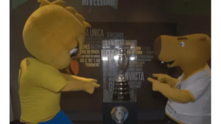 Canarinho y el capibara todavía sin nombre