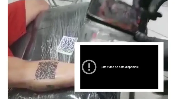Hincha y el tatuaje del código QR