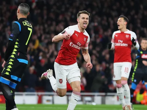 Arsenal con medio pie en las semis de la Europa League