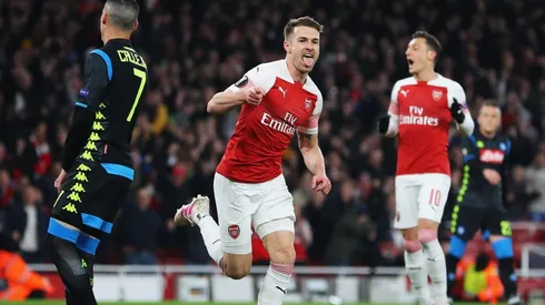 Arsenal con medio pie en las semis de la Europa League