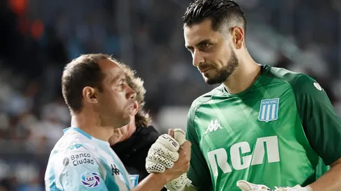 Díaz y Arias fueron figuras en la coronación de Racing