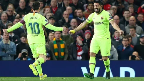 Barcelona sacó ventaja en Old Trafford.