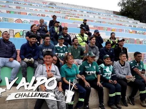 Santiago Wanderers se suma al #ValpoChallenge para limpiar Valparaíso