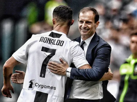 Allegri confirma titularidad de Cristiano Ronaldo ante el Ajax