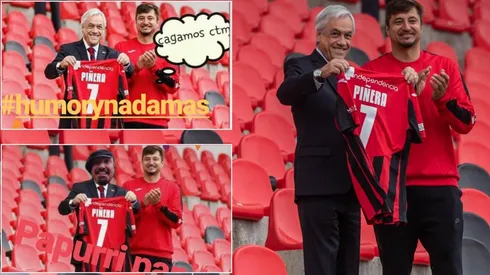 Sebastián Piñera y Nicolás Peric